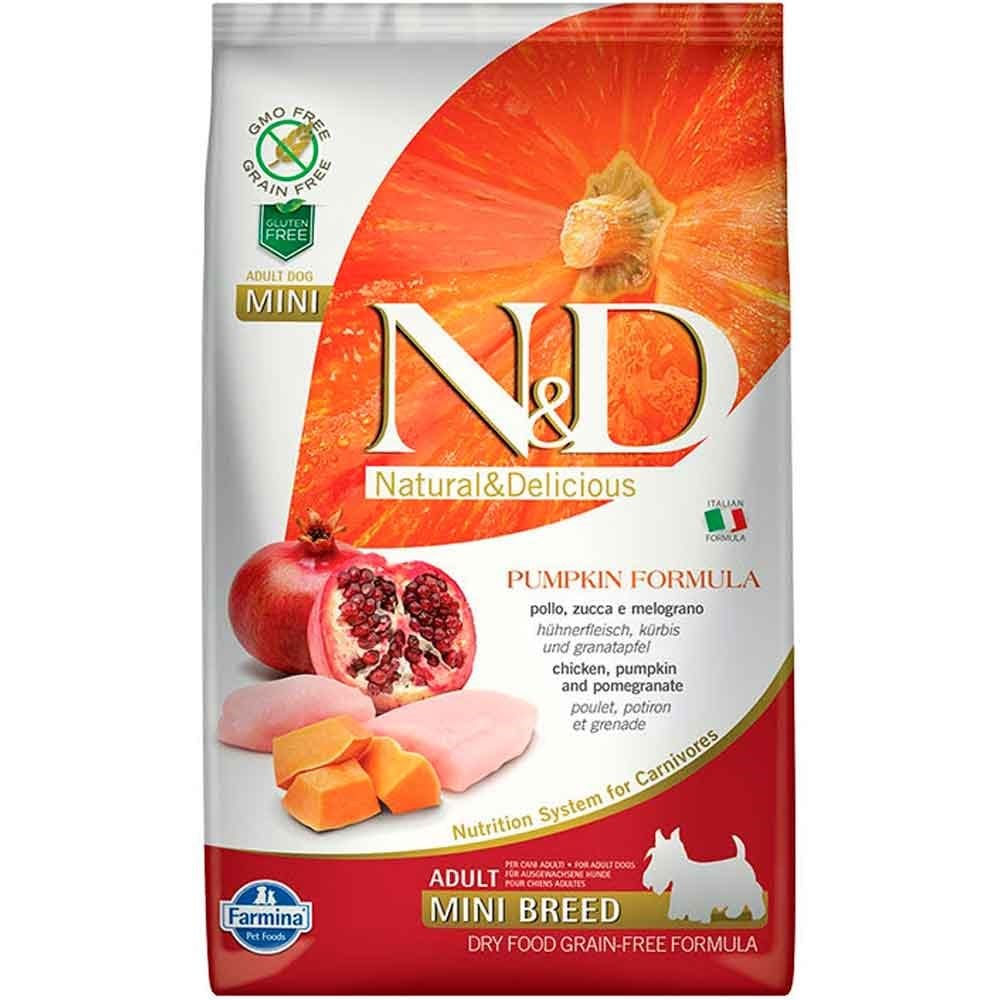 ND Tahılsız Köpek Maması Balkabaklı Tavuklu Küçük Irk 7 Kg 8010276033635 Amazon Pet Center