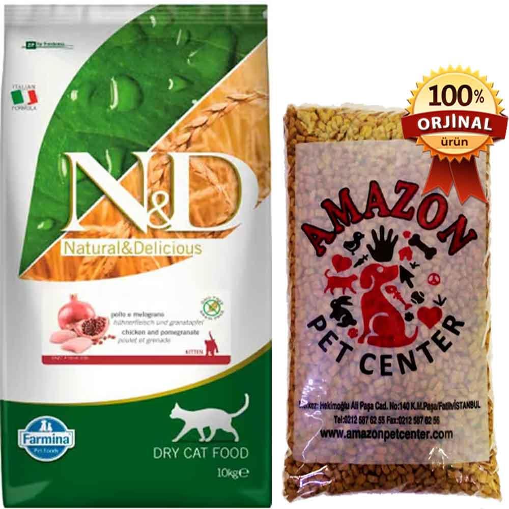 ND Tahılsız Tavuk Nar Kitten Açık 1 Kg 32118278 Amazon Pet Center