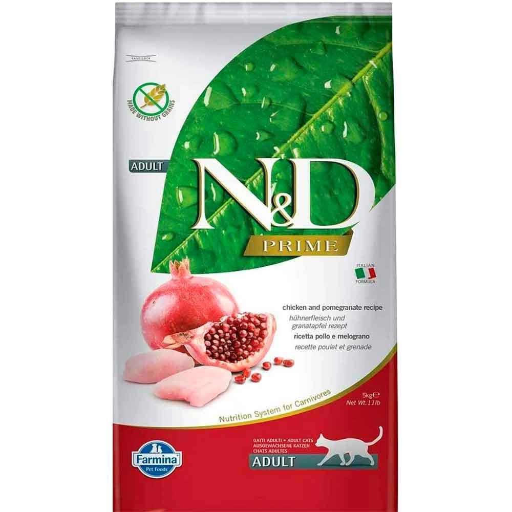 ND Tahılsız Tavuk ve Narlı Kedi Maması 10 Kg 8010276024930 Amazon Pet Center