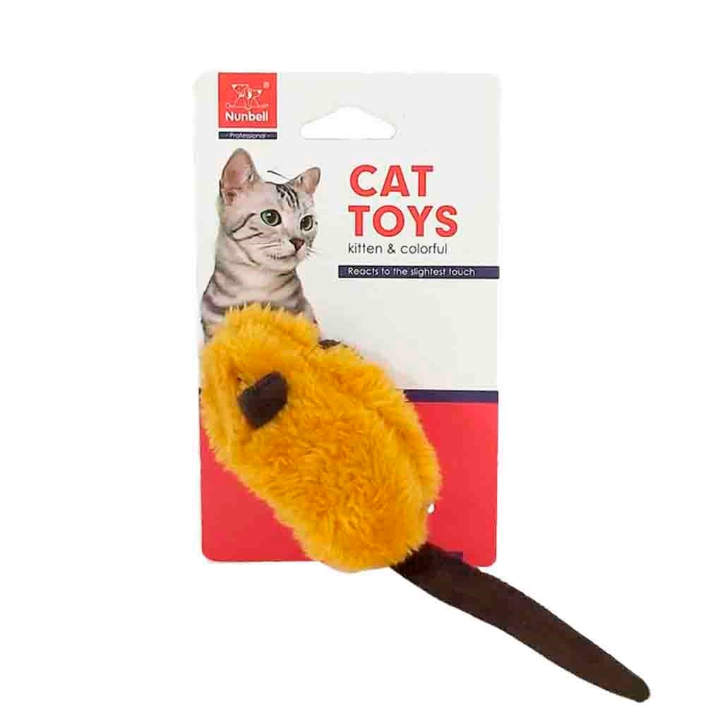 Nunbell Kedi Oyuncağı Tüylü Fare 6927052060193 Pawise Kedi Oyuncakları Amazon Pet Center