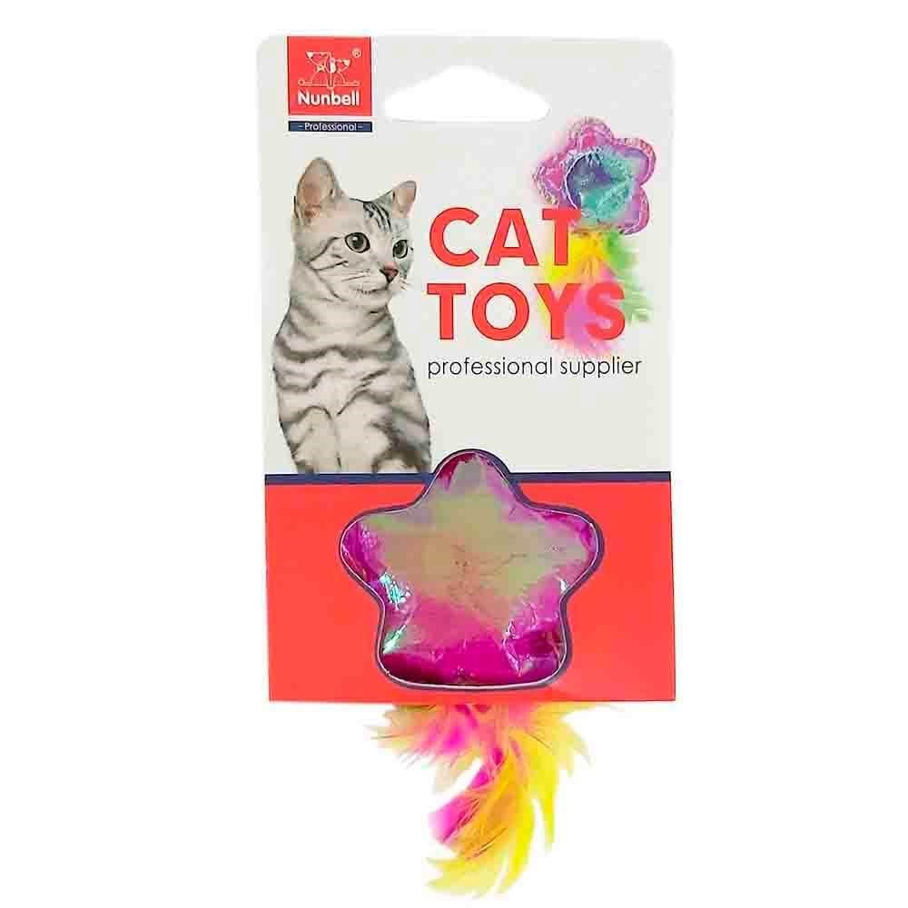 Nunbell Kedi Oyuncağı Tüylü Yıldız 6927052060131 Nunbell Kedi Oyuncakları Amazon Pet Center
