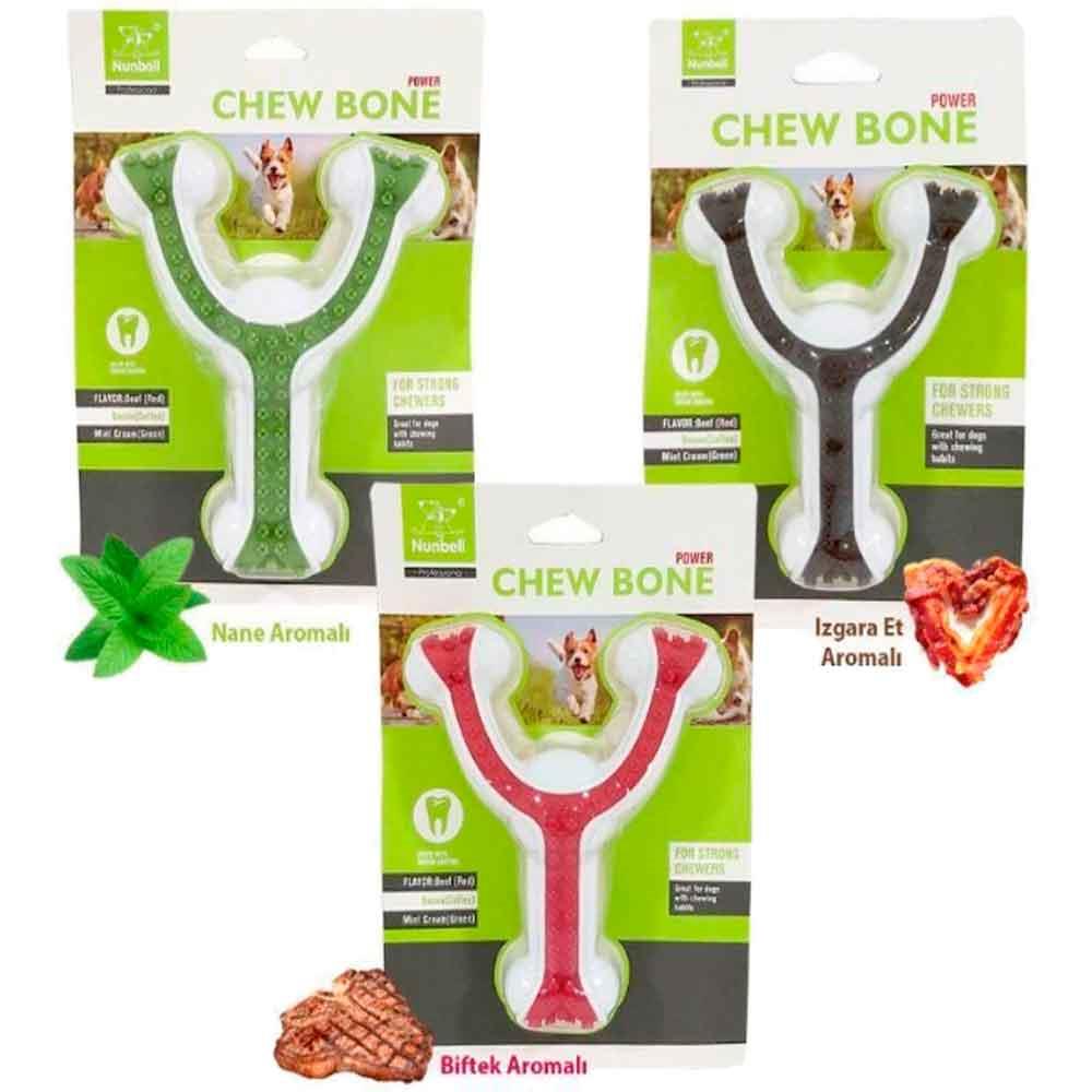 Nunbell Köpek Oyuncağı Aromalı Çatal Kemik M 6092700011879 Amazon Pet Center