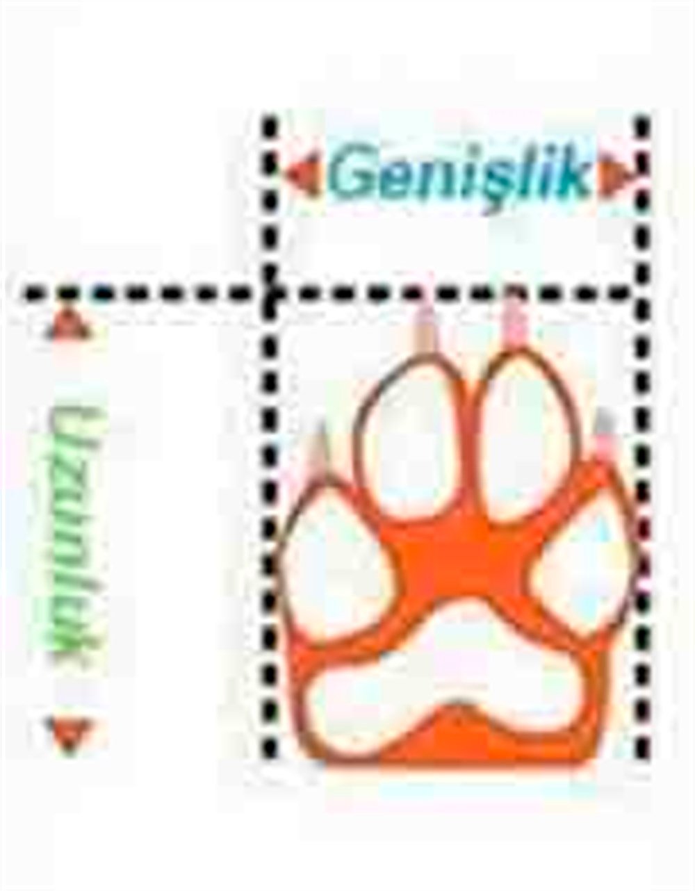 Nunbell Silikon Bot Orta Boy 6927058012172 Amazon Pet Center