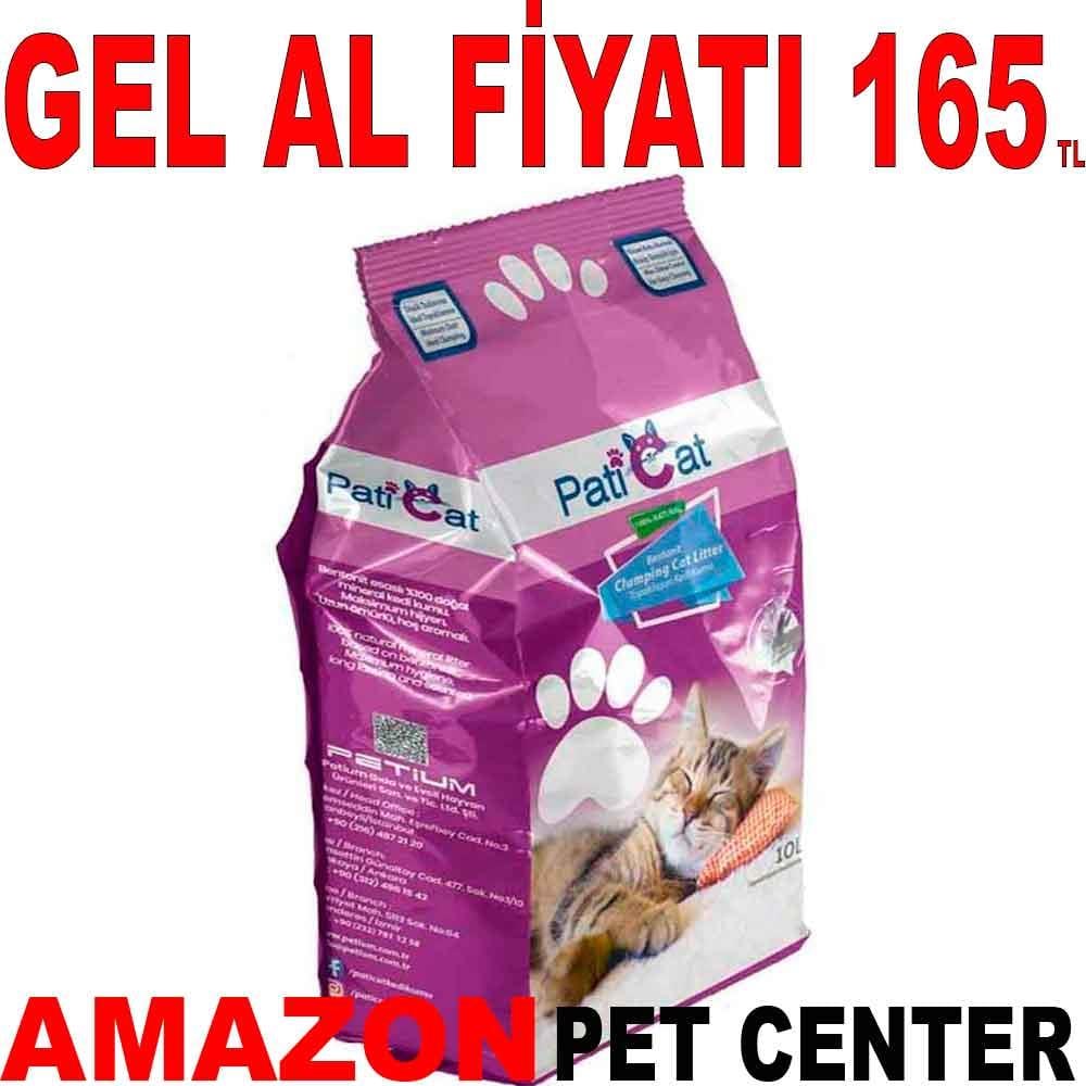 PatiCat Kedi Kumu Lavantalı Doğal İnce Taneli 10 Lt 18494006 Amazon Pet Center