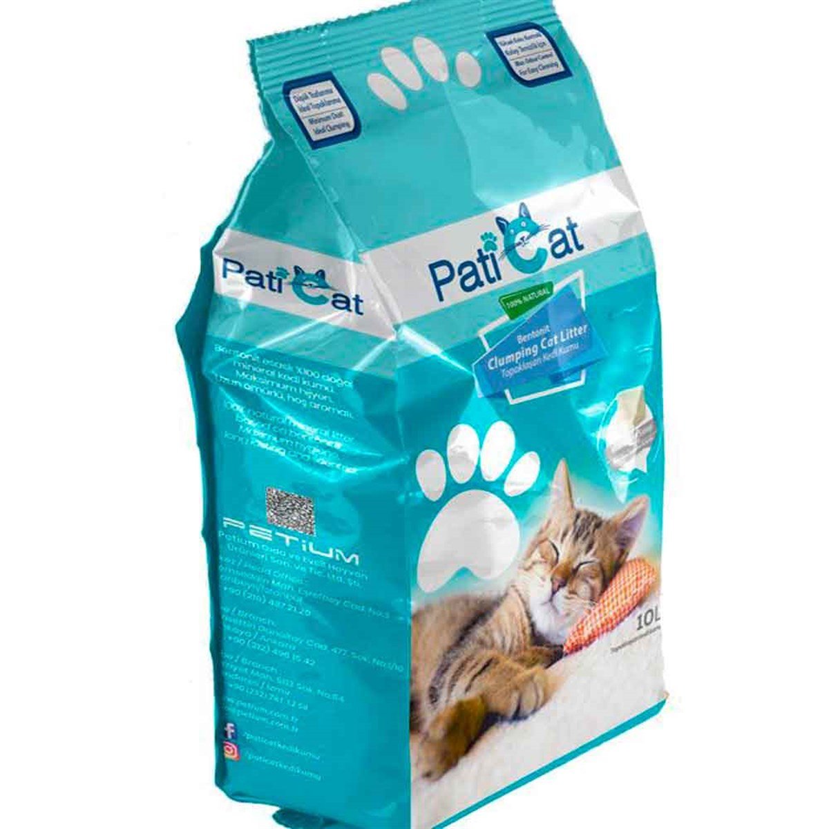 PatiCat Kedi Kumu Marsilya Sabun Kokulu Doğal Kalın Taneli 10 Lt 8681489004128 Amazon Pet Center
