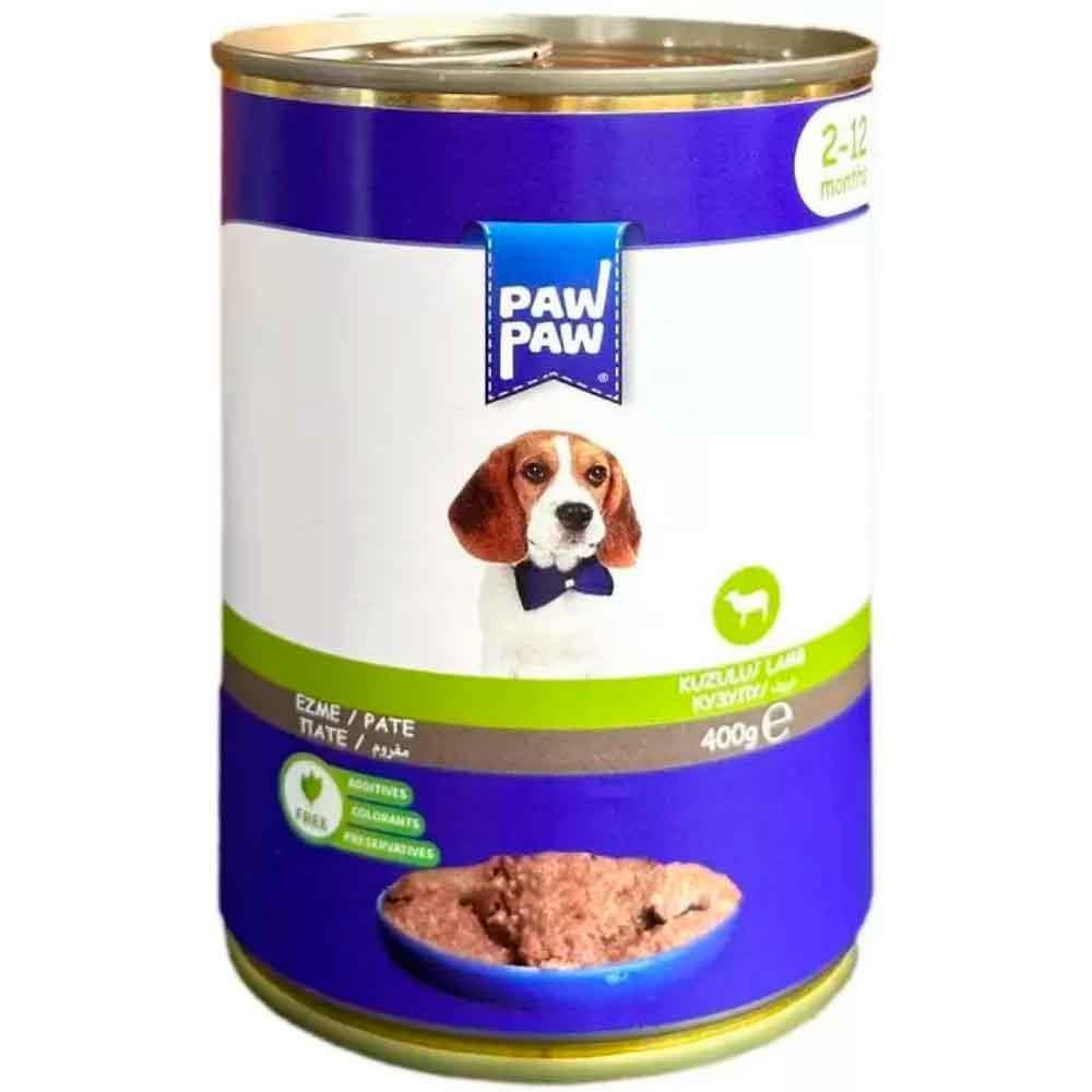 Paw Paw Yavru Köpek Konservesi Kuzu Etli 400 Gr 8681692801056 Amazon Pet Center