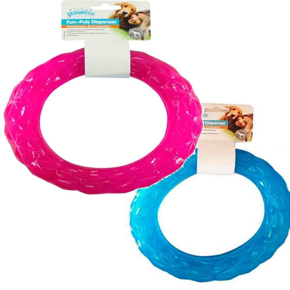 Pawise Diamond Ring Dispenser Halka Köpek Oyuncağı 12cm 8886467546846 Pawise Kauçuk Plastik Köpek Oyuncakları Amazon Pet Center
