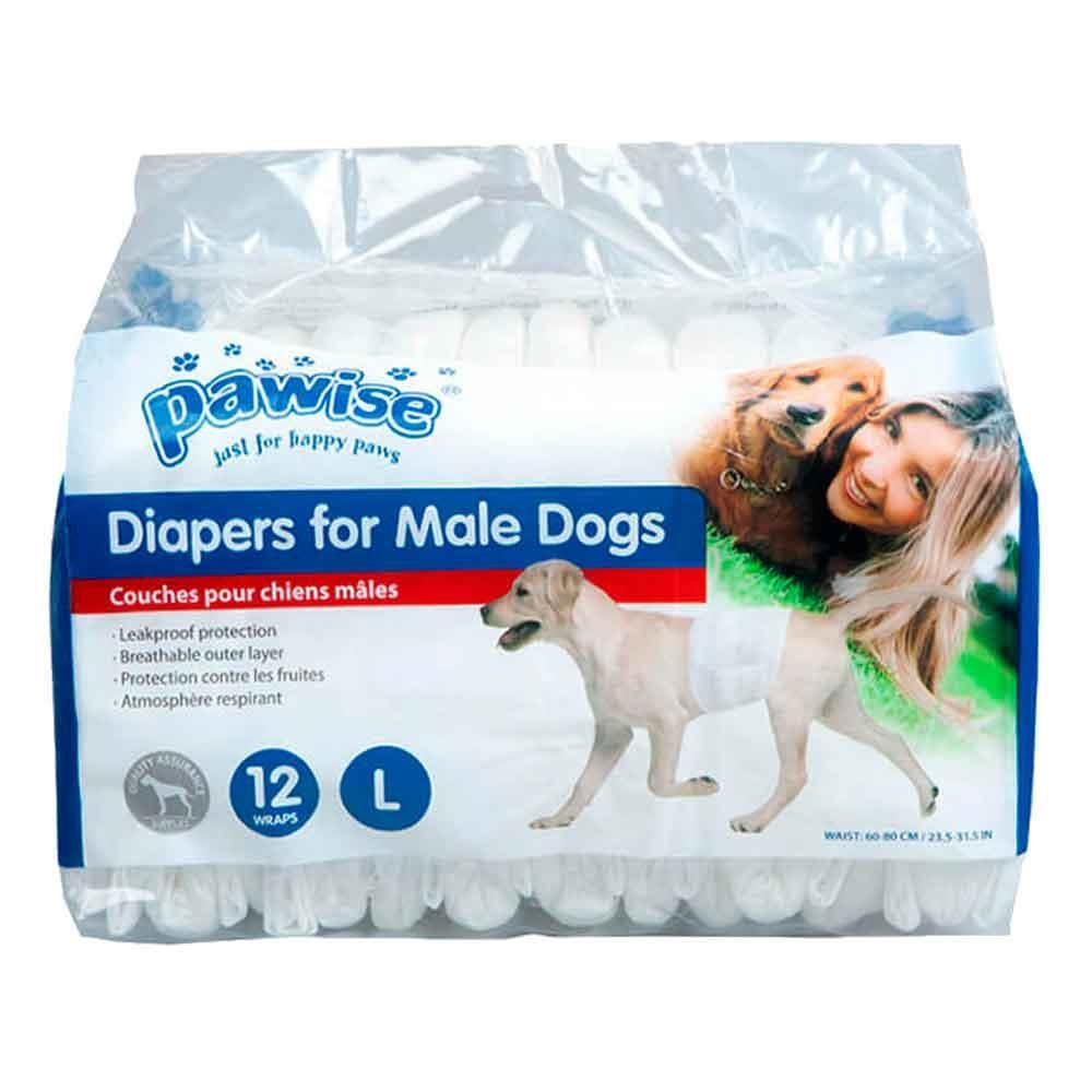 Pawise Erkek Köpek Çiş Bezi L 12 Adet 8886467529788 Amazon Pet Center