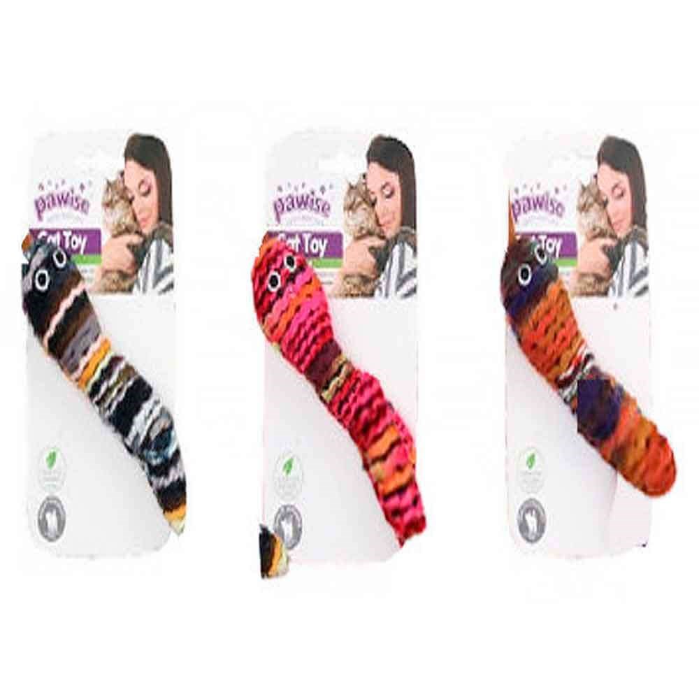Pawise Kedi Oyuncağı Yün Kurtçuk 14cm 8886467583438 Pawise Kedi Oyuncakları Amazon Pet Center