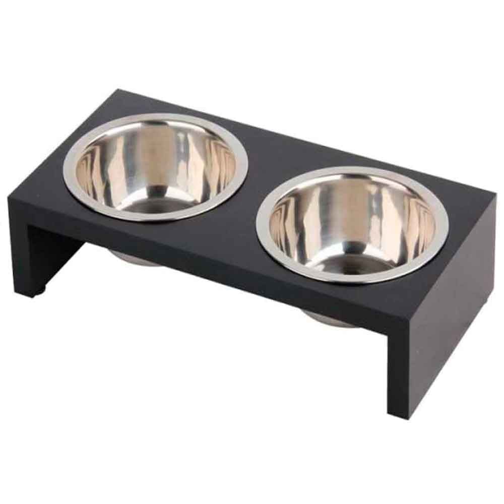 Pawise Kedi Ve Köpekler için Ayaklı İkili Mama ve Su Kabı 2x200ml 8886467511257 Pawise Kedi İkili Mama Ve Su Kapları Amazon Pet Center