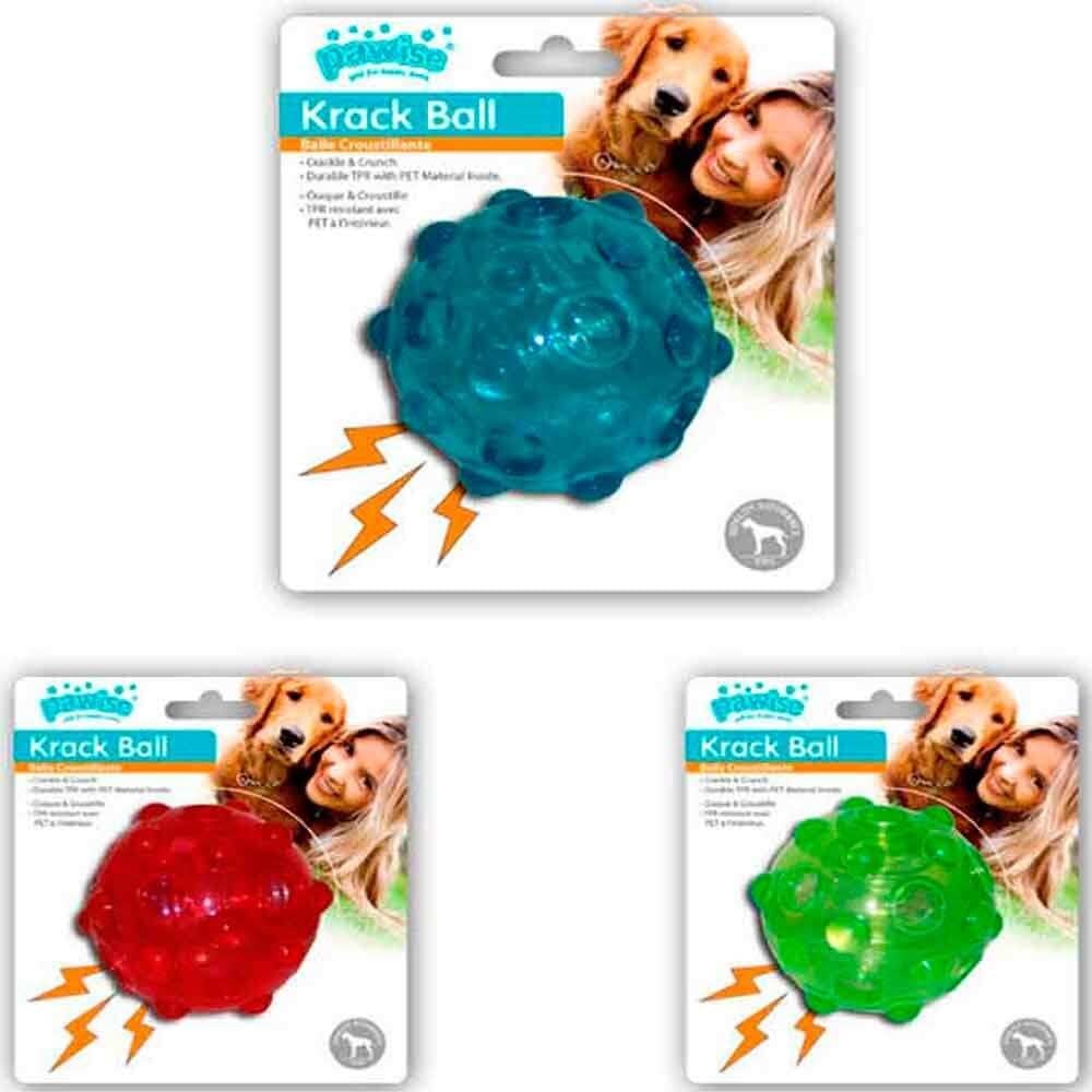 Pawise Köpek Oyuncağı Sesli Top 7,5 cm 8886467545214 Pawise Kauçuk Plastik Köpek Oyuncakları Amazon Pet Center