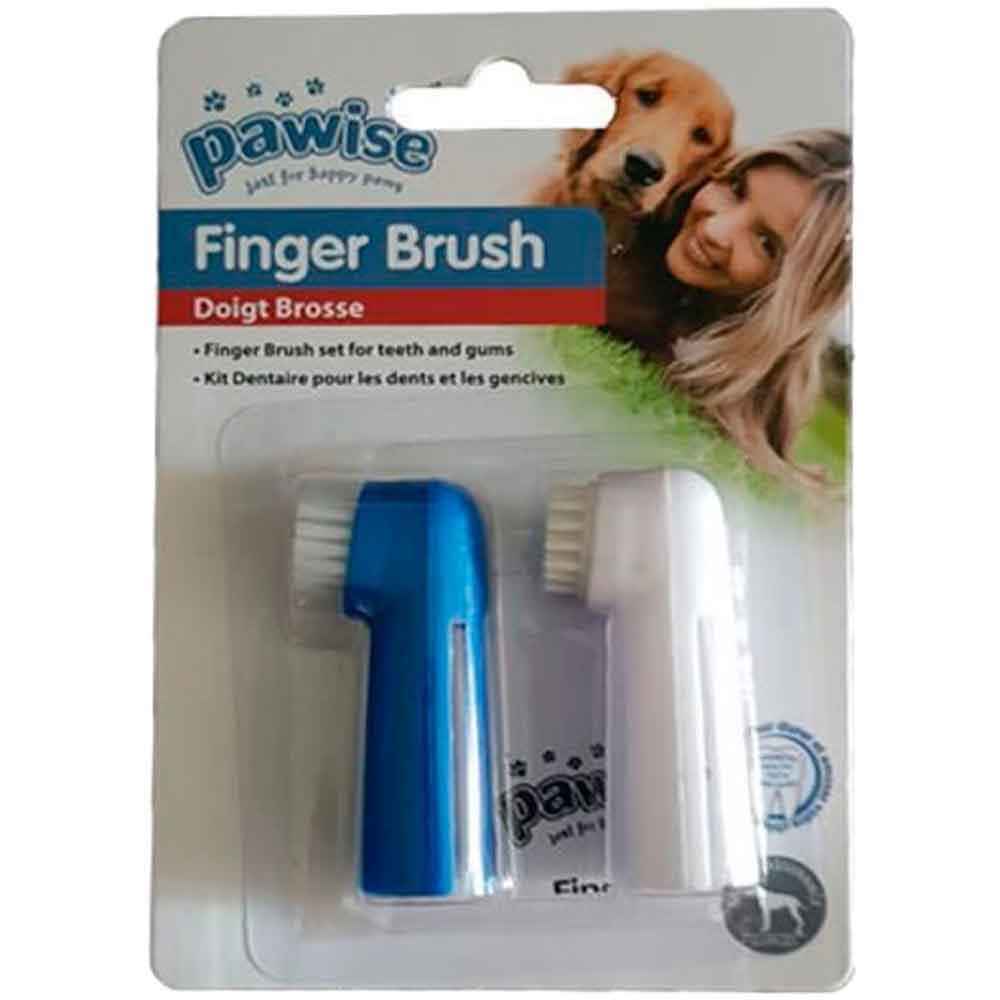 Pawise Köpekler İçin Parmak Diş Fırçası (2'li) 8886467515521 Amazon Pet Center