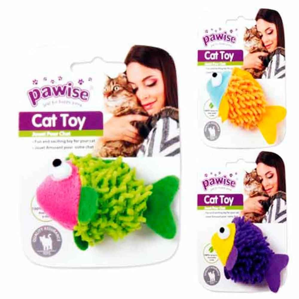Pawise Kumaş Oyuncak Meow Meow Life-Fish 8886467582967 Pawise Kedi Oyuncakları Amazon Pet Center