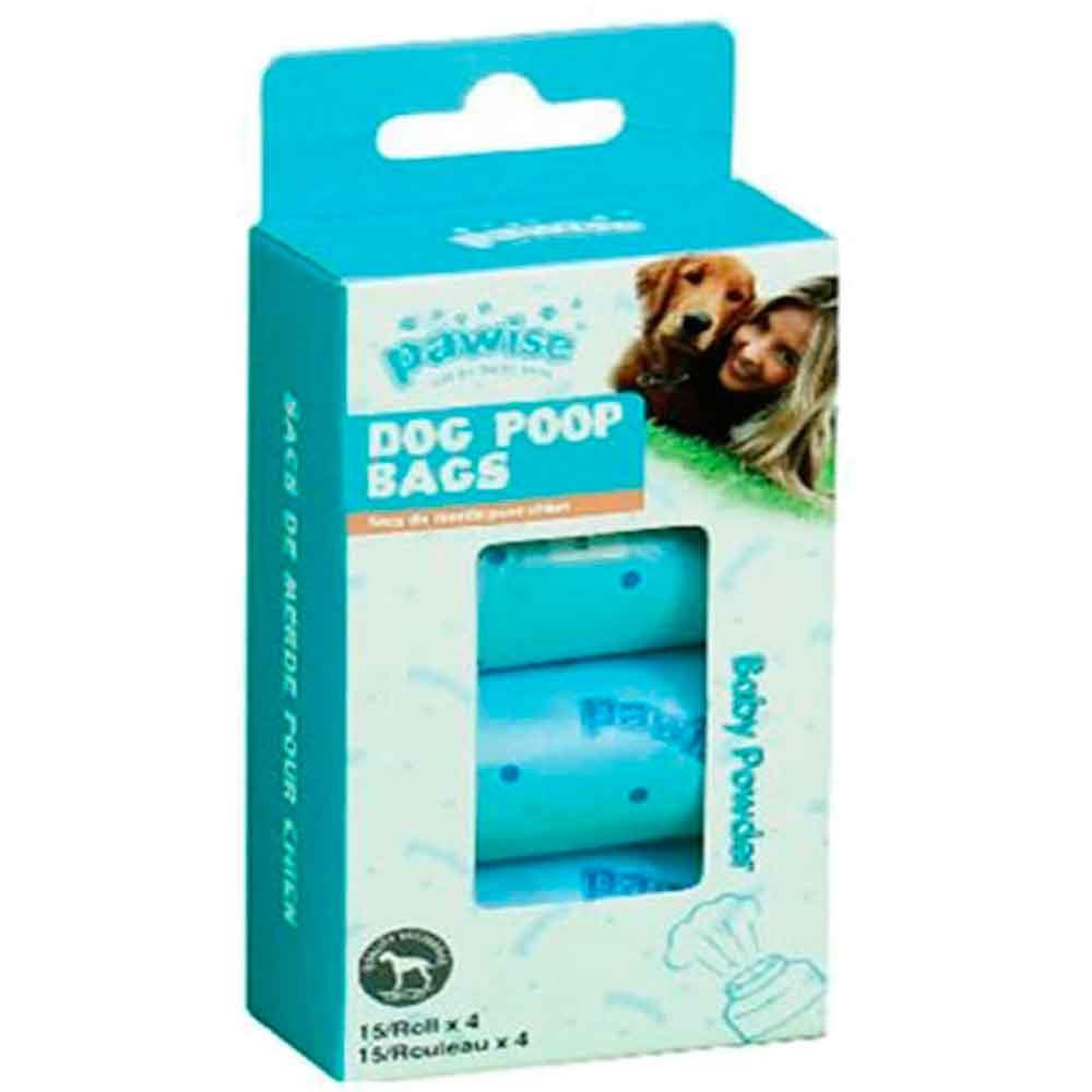 Pawise Pislik Torbası 15 Yaprak X4 Pudra Kokulu 8886467516054 Amazon Pet Center