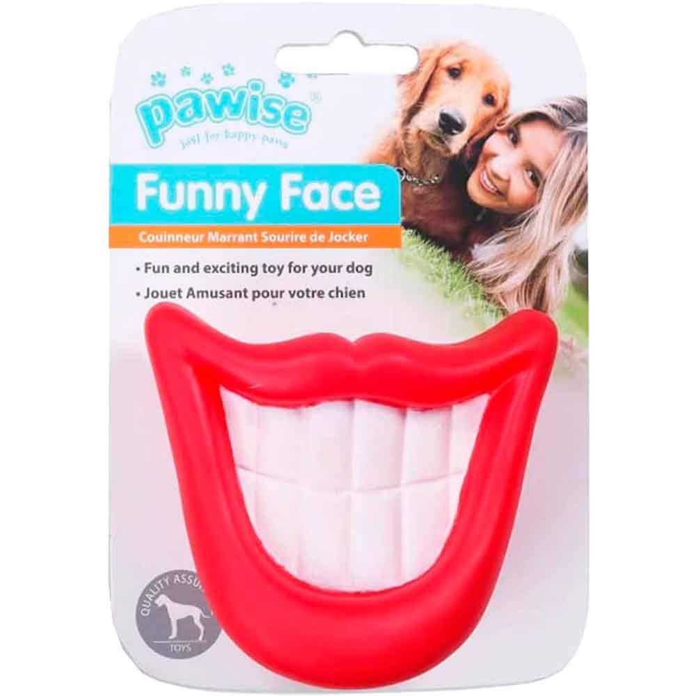 Pawise Sesli Vinil Köpek Oyuncağı Büyük Dişler 9x8 cm 8886467541131 Amazon Pet Center