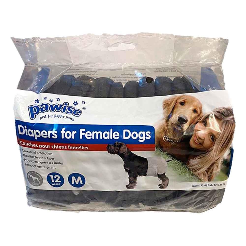 Pawise Ultra Emici Köpek Bezi 12'li Siyah M 8886467529825 Amazon Pet Center