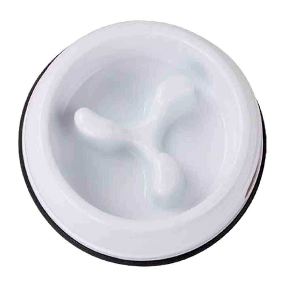Pawise Yavaş Yeme Mama Kabı 1000 ml  19 x 7 cm 8886467510250 Pawise Kedi Çelik Mama Ve Su Kapları Amazon Pet Center