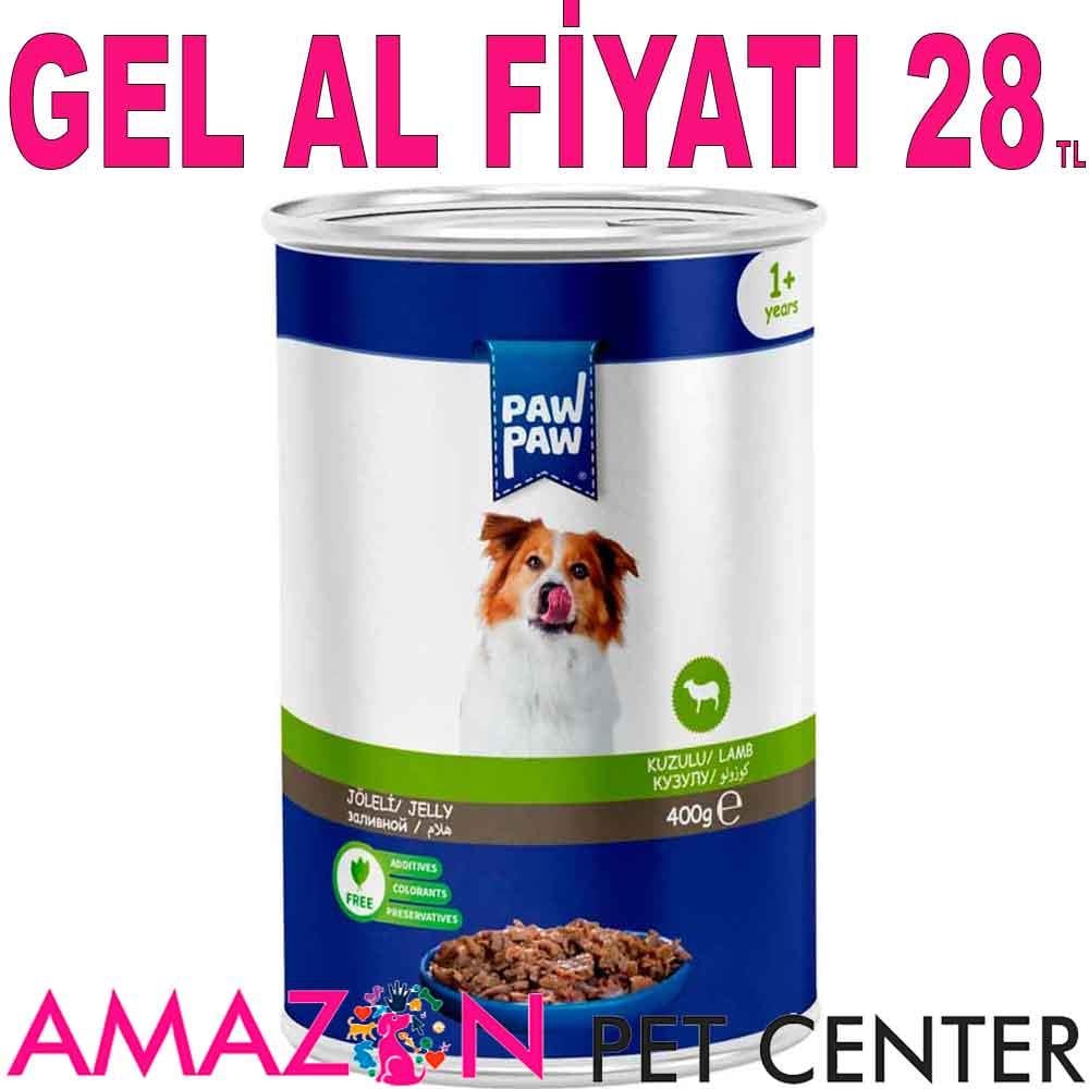 Pawpaw Kuzu Etli Köpek Konservesi 400 Gr 21802003 Amazon Pet Center