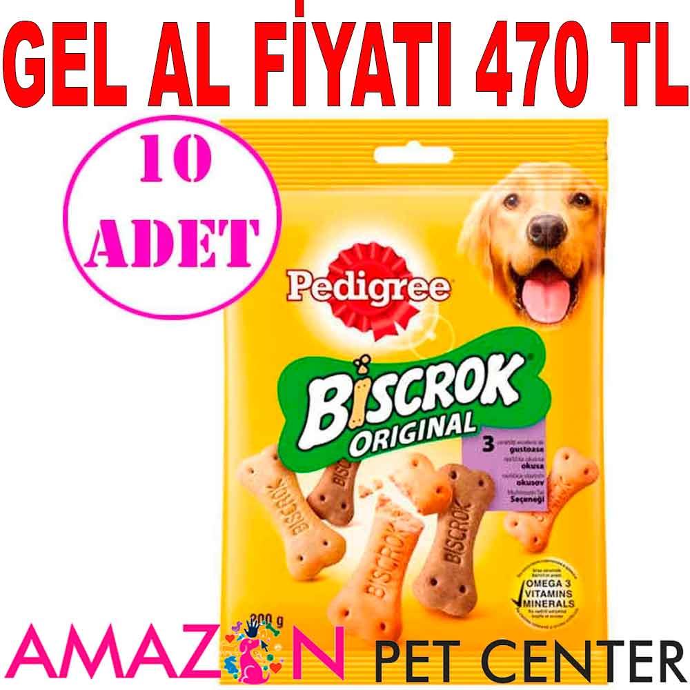 Pedigree Biscrok Köpek Ödül Bisküvisi 200 Gr 10 AD 18749007 Amazon Pet Center