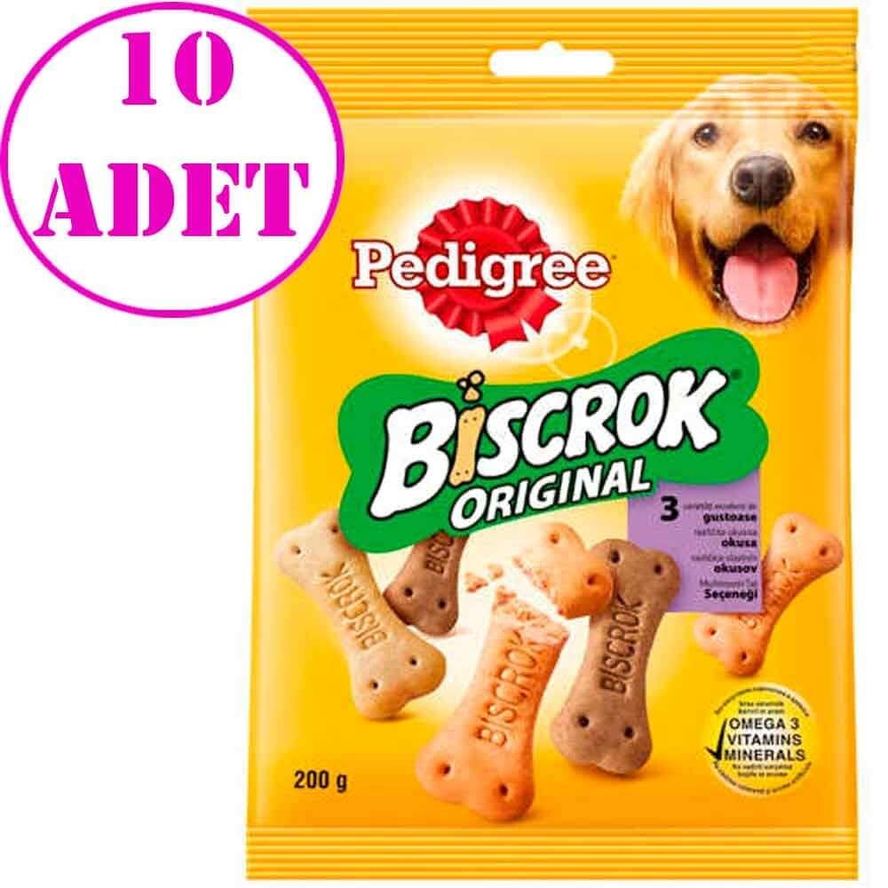Pedigree Biscrok Köpek Ödül Bisküvisi 200 Gr 10 AD 32122060 Pedigree Köpek Bisküvileri Amazon Pet Center