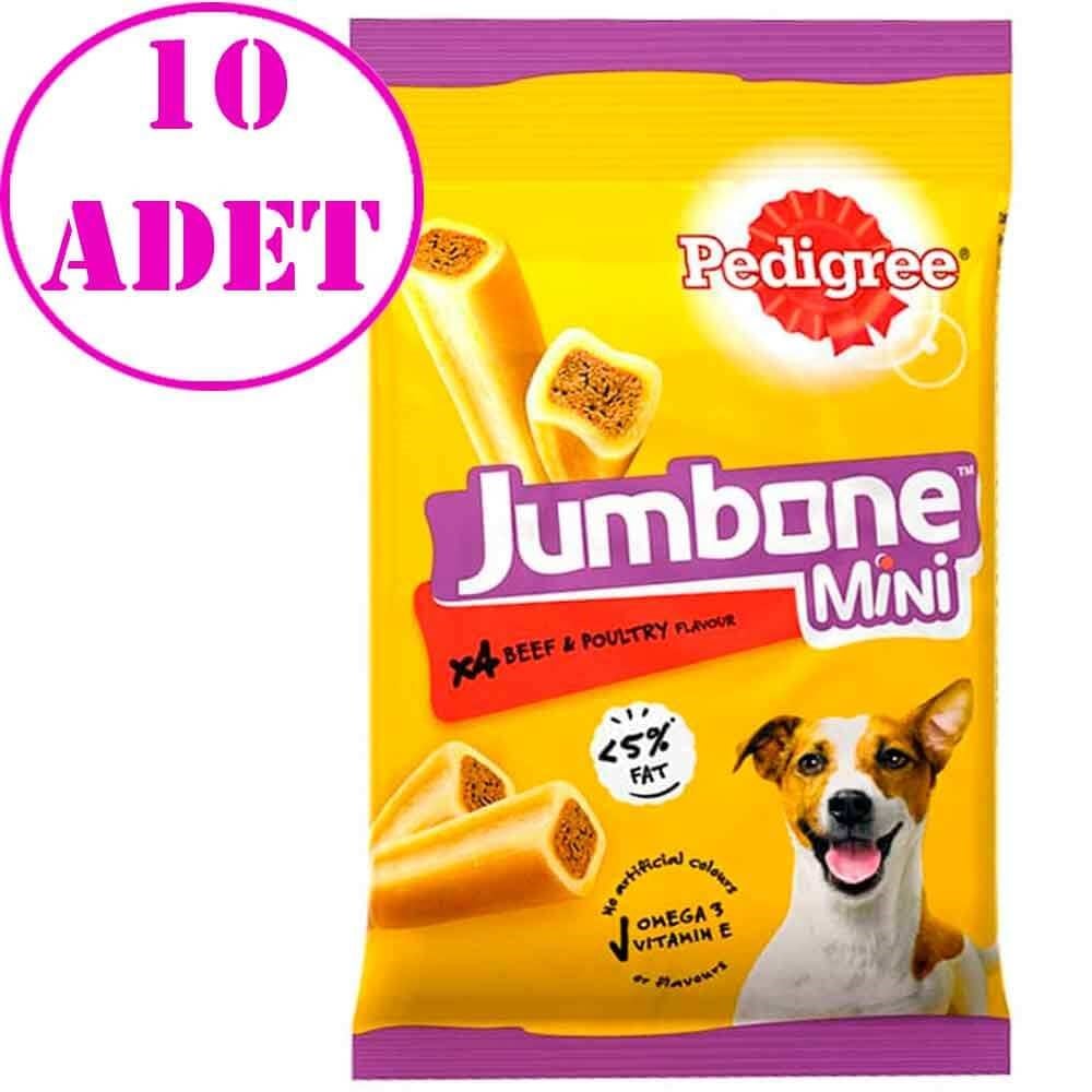 Pedigree Jumbone Mini Sığır Etli Köpek Ödülü 180gr 10 ad 32121742 Pedigree Köpek Bisküvileri Amazon Pet Center