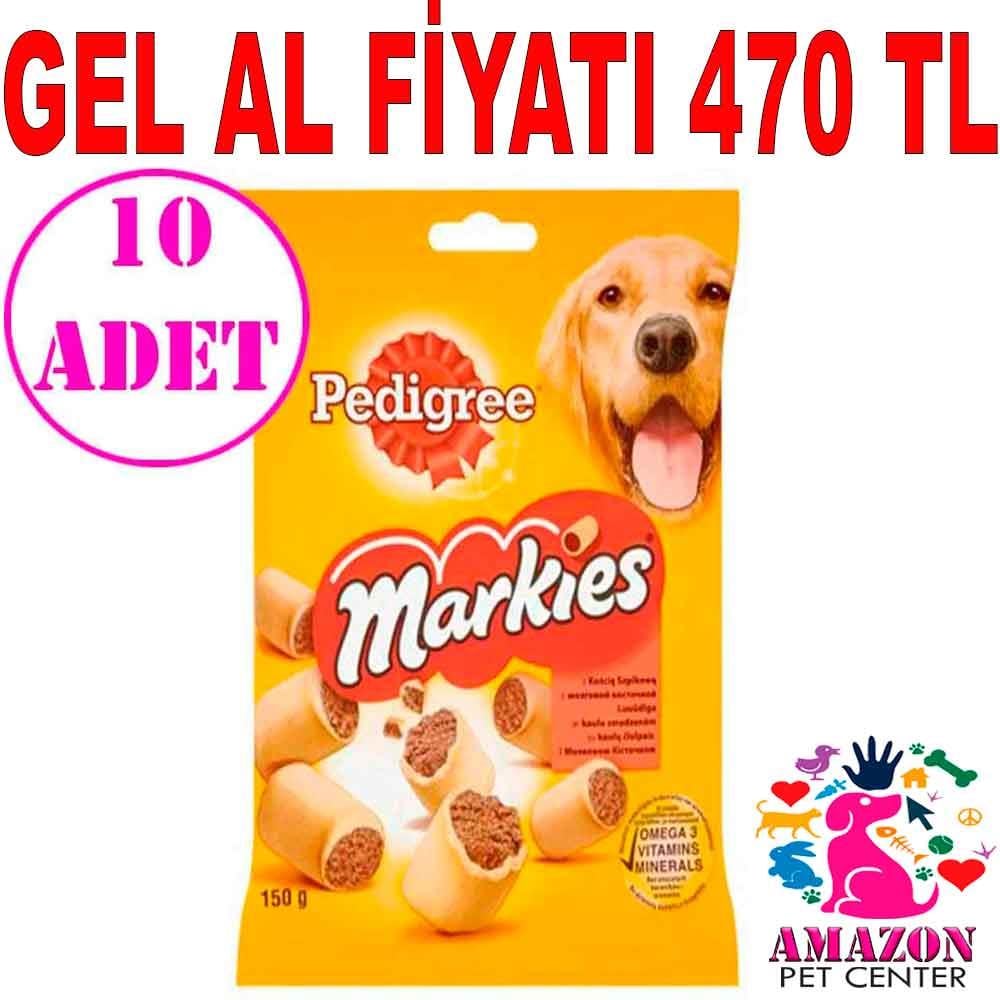 Pedigree Markies Köpek Ödül Bisküvisi 150 gr 10 Ad 18744002 Amazon Pet Center