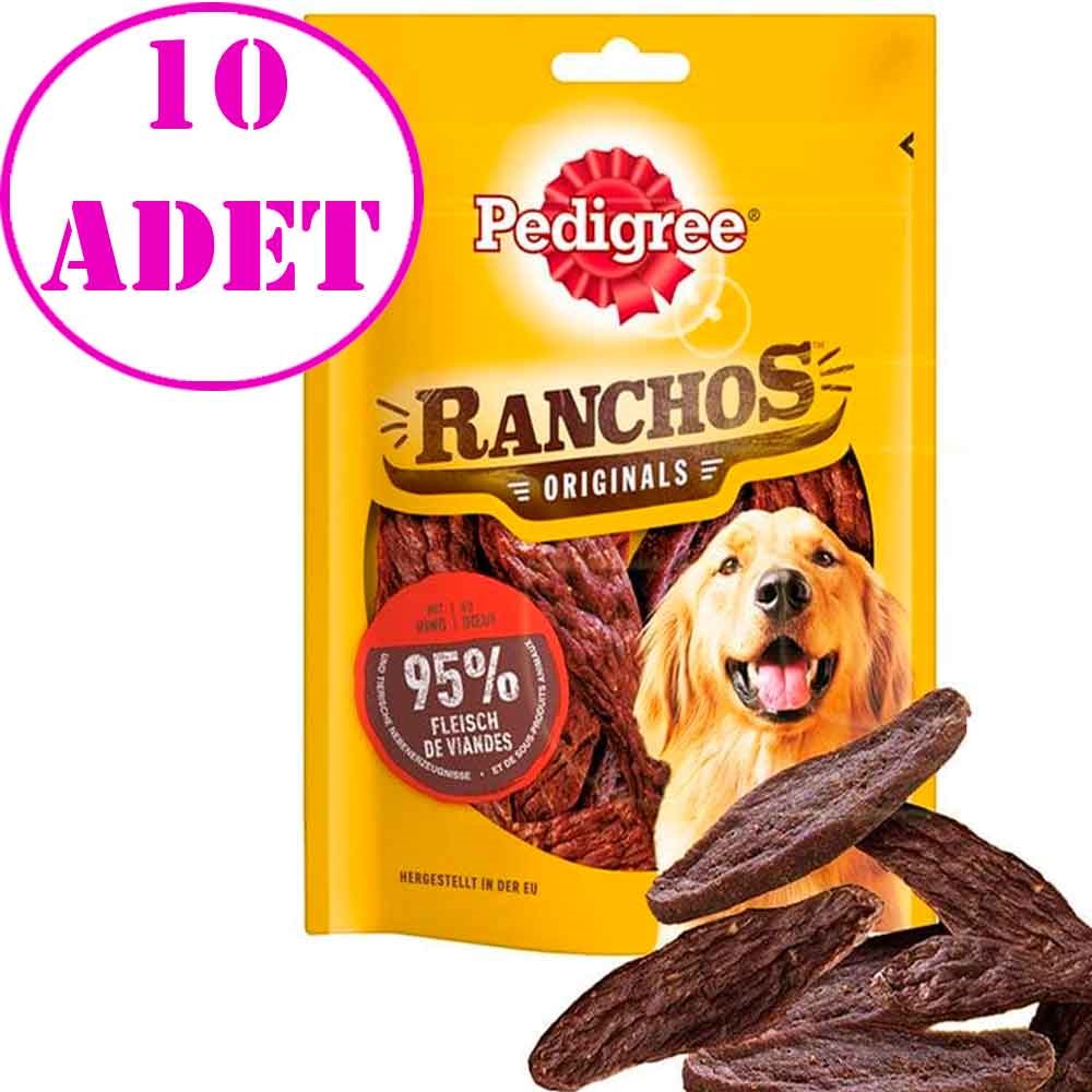 PediGree Ranchos Biftekli Köpek Ödülü 70 gr 10 AD 32122053 Pedigree Köpek Bisküvileri Amazon Pet Center