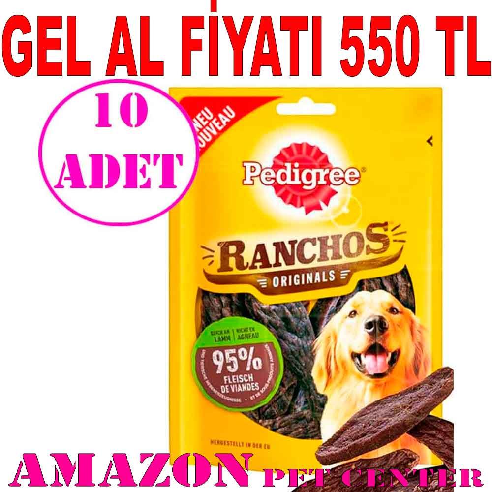 Pedigree Ranchos Kuzulu Köpek Ödülü 70 gr 10 Ad 18750003 Amazon Pet Center
