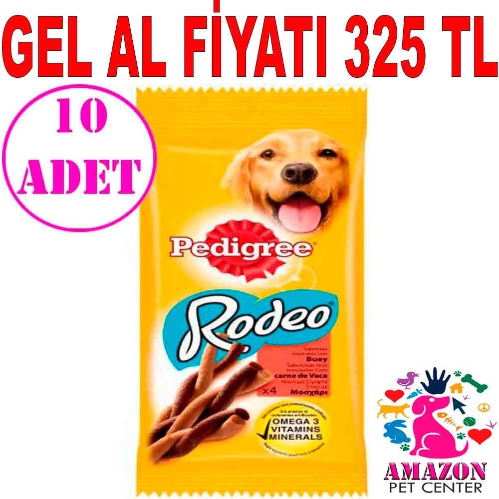 Pedigree Rodeo Biftekli Köpek Ödülü 70gr 10 Ad 18742008 Amazon Pet Center