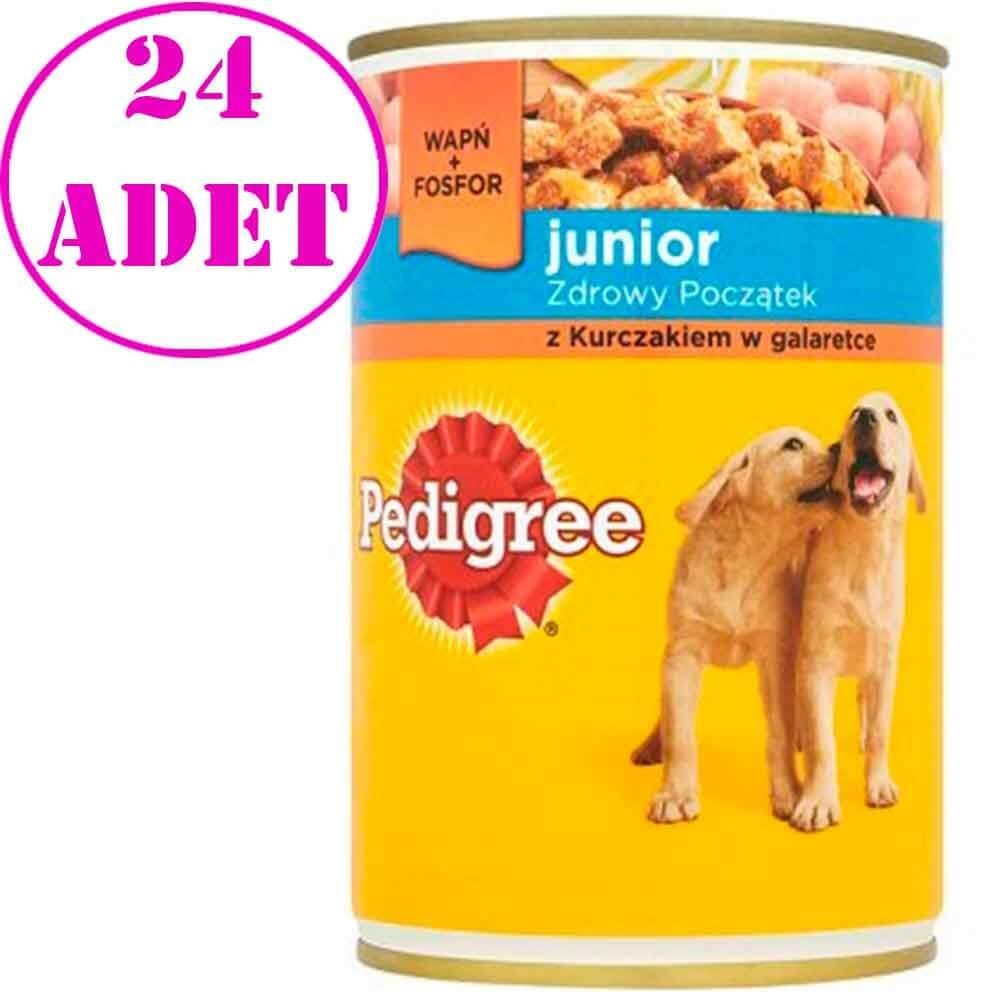 PediGree Yavru Konserve Köpek Maması 400 Gr 24 AD 32121698 Pedigree Yavru Köpek Konserveleri Amazon Pet Center