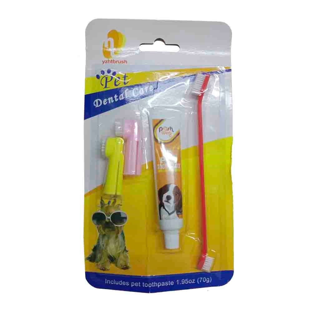 Pet Dental Care Köpek Diş Fırça Seti 0741035777061 Amazon Pet Center