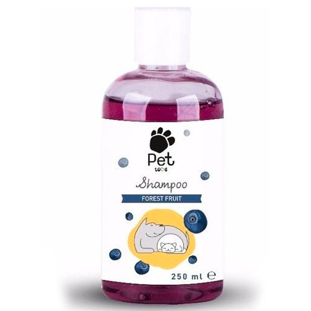 Pet Love Orman Meyve Kokulu Kedi ve Köpek Şampuanı 250 ml 8697407163173 Amazon Pet Center
