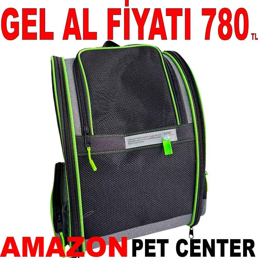 Pet Pretty Süperior Kedi ve Köpek İçin Fleli Sırt Çantası Gri 22496003 Amazon Pet Center