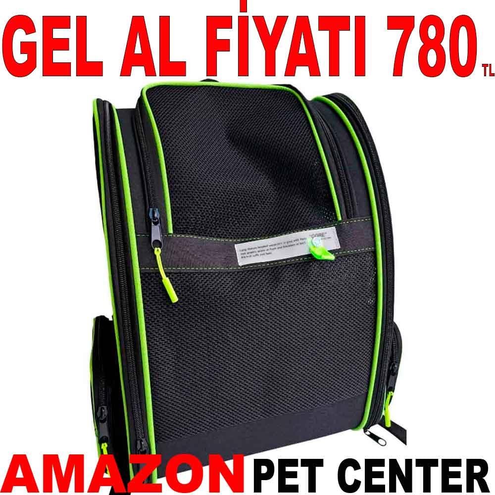 Pet Pretty Süperior Kedi ve Köpek İçin Fleli Sırt Çantası Siyah 22504005 Amazon Pet Center