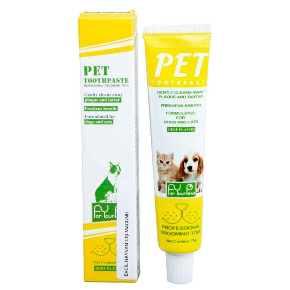 Pet Toothpaste Biftek Aromalı Pet Diş Macunu 6954015625419 Amazon Pet Center