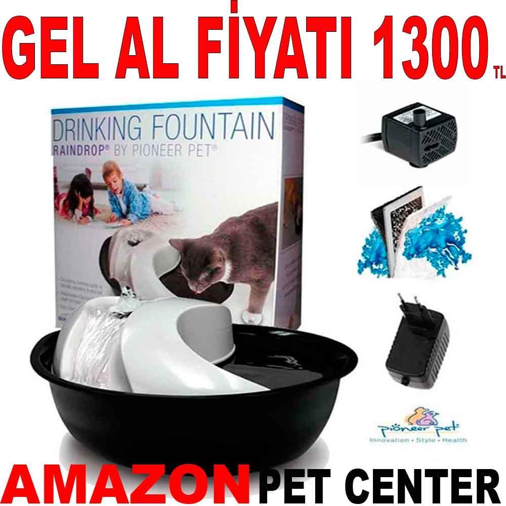 Pioneer Pet Kedi Köpek İçin Devirdaimli Otomatik Suluk 60 oz 1,77 lt 19425009 Amazon Pet Center