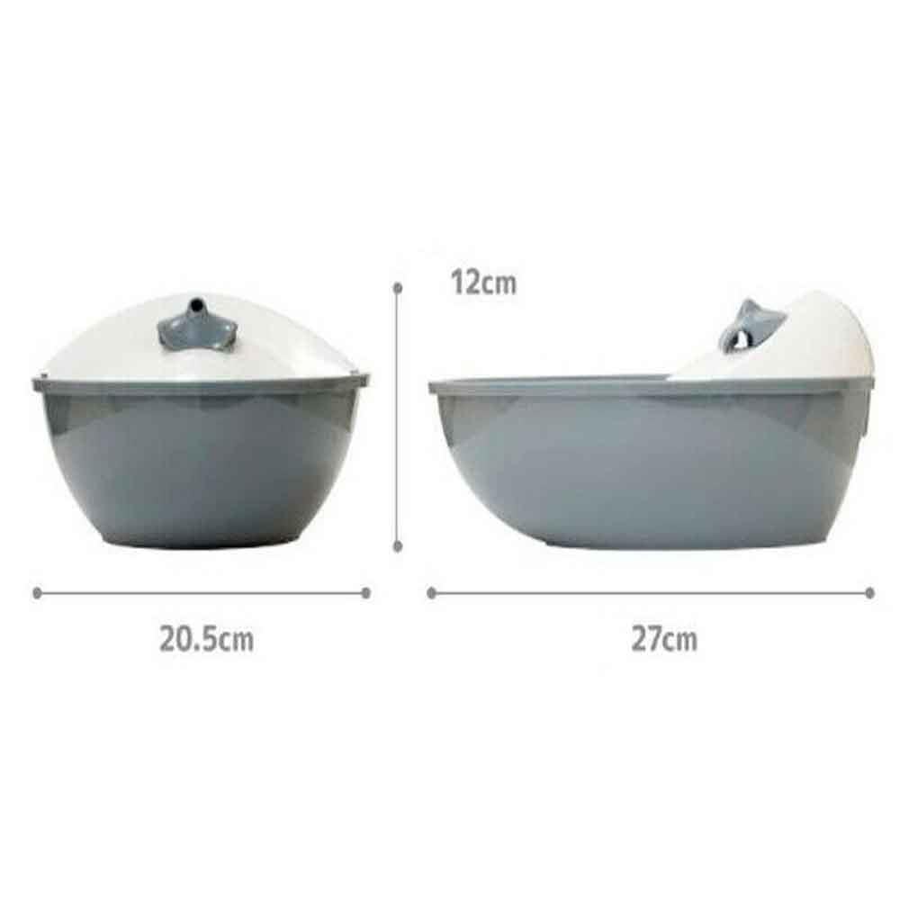 Pioneer Pet Kedi Köpek Otomatik Su Kabı Gri 1,77 Litre 898142002620 Amazon Pet Center