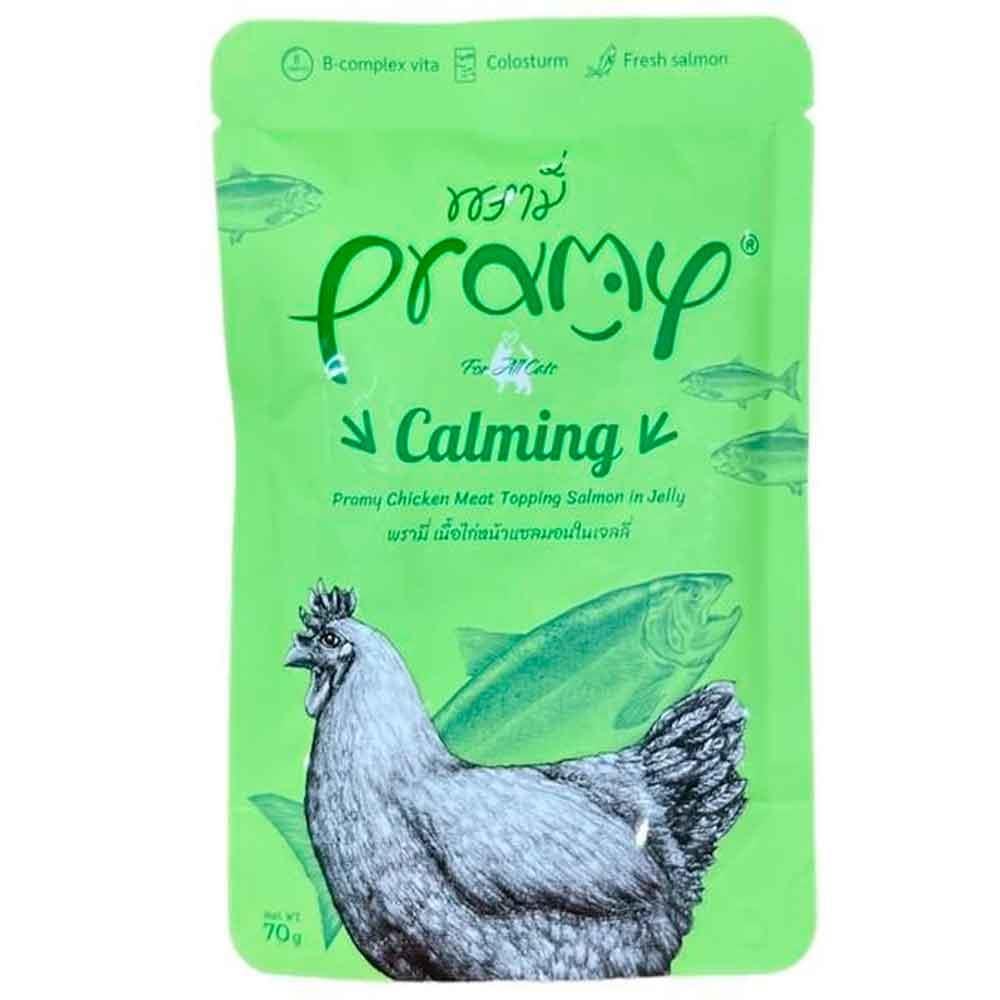 Pramy Jöle İçinde Somonlu ve Tavuklu Yetişkin Kedi Konservesi 70 Gr 8859601044478 Amazon Pet Center