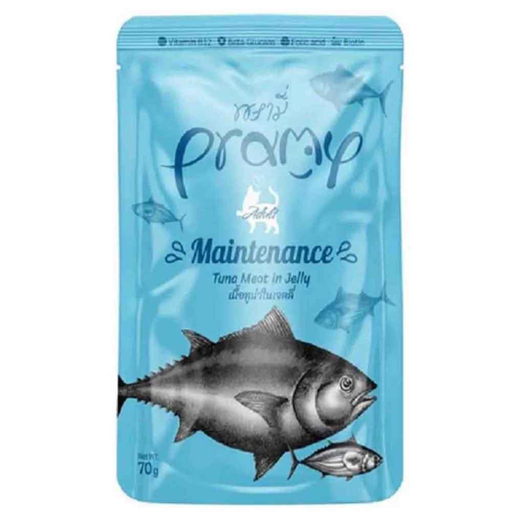 Pramy Jöle İçinde Yağsız Ton Balıklı Yetişkin Kedi Konservesi 70 Gr 8859601044263 Amazon Pet Center