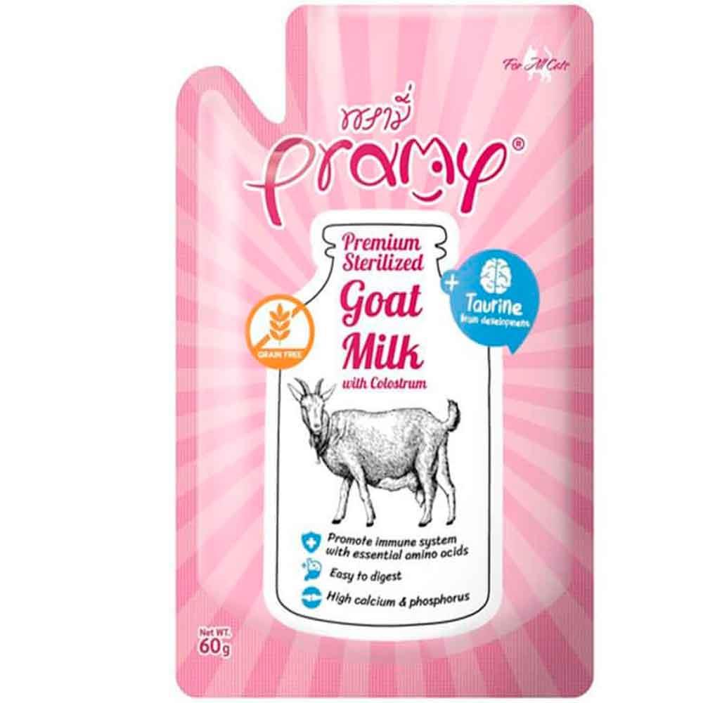 Pramy Yavru Kediler İçin Kolostrum ve Taurinli Sterilize Keçi Sütü 60 Gr 8859601044706 Amazon Pet Center