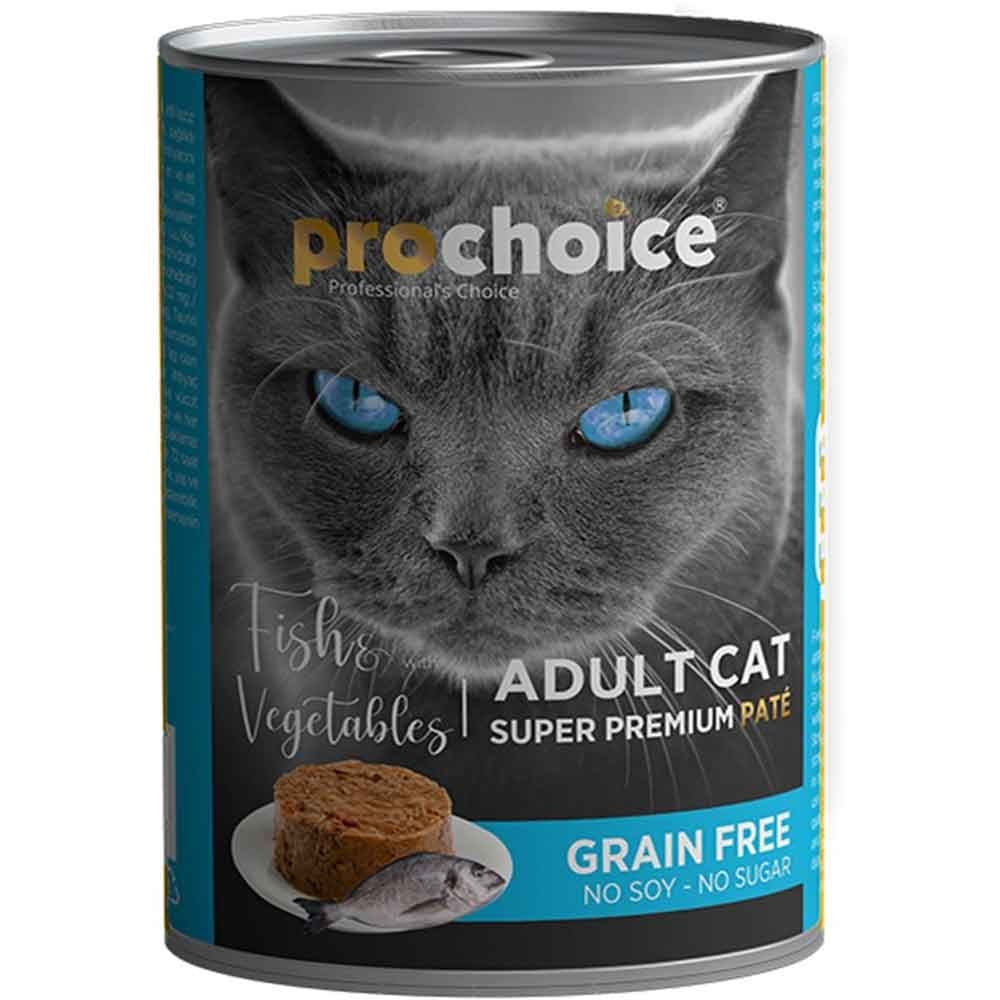 Pro Choice Balık ve Sebzeli Kedi Konservesi 400 Gr 8681465602934 Pro Choice Yetişkin Kedi Konserve Mamaları Amazon Pet Center