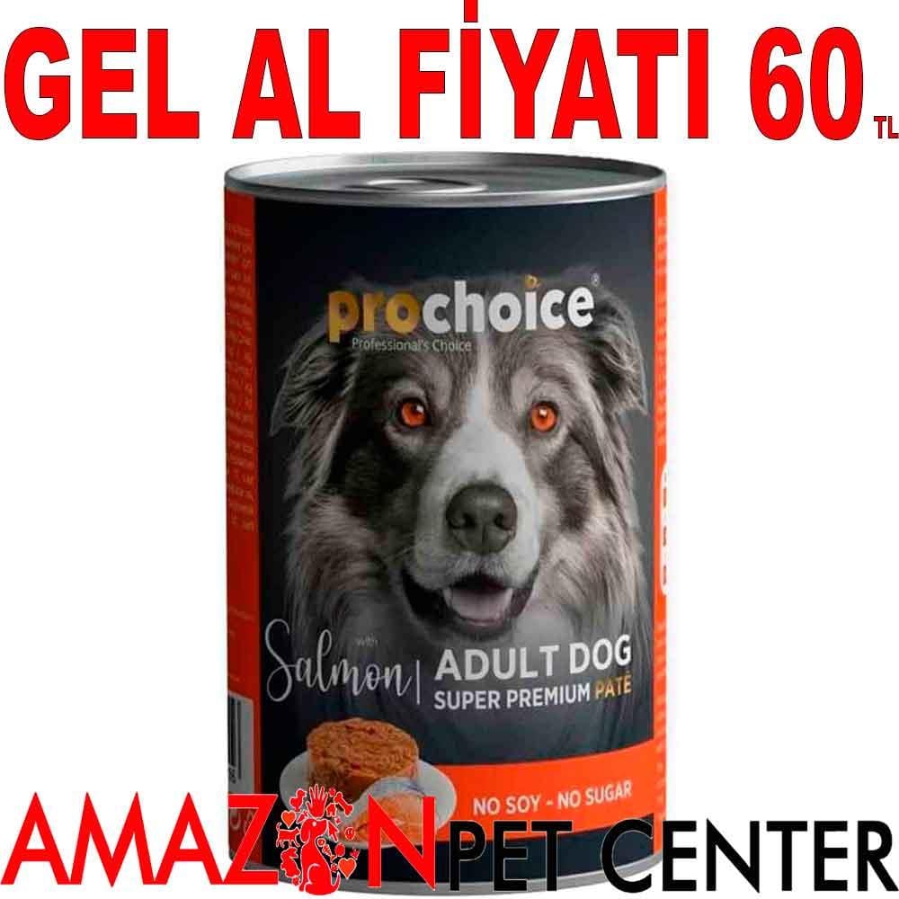 Pro Choice Köpek Konservesi Somonlu Pate 400 Gr 21664007 Amazon Pet Center