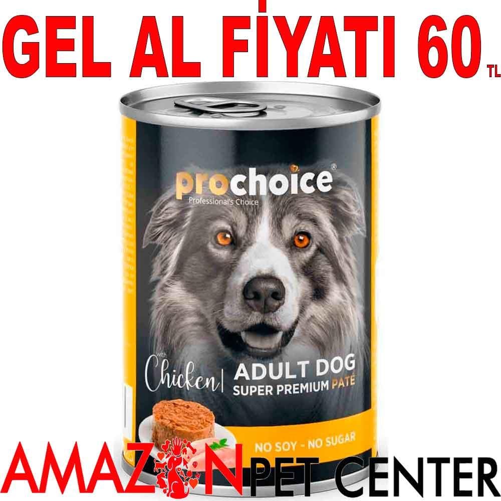 Pro Choice Köpek Konservesi Tavuklu Ezme 400 Gr 21662003 Amazon Pet Center