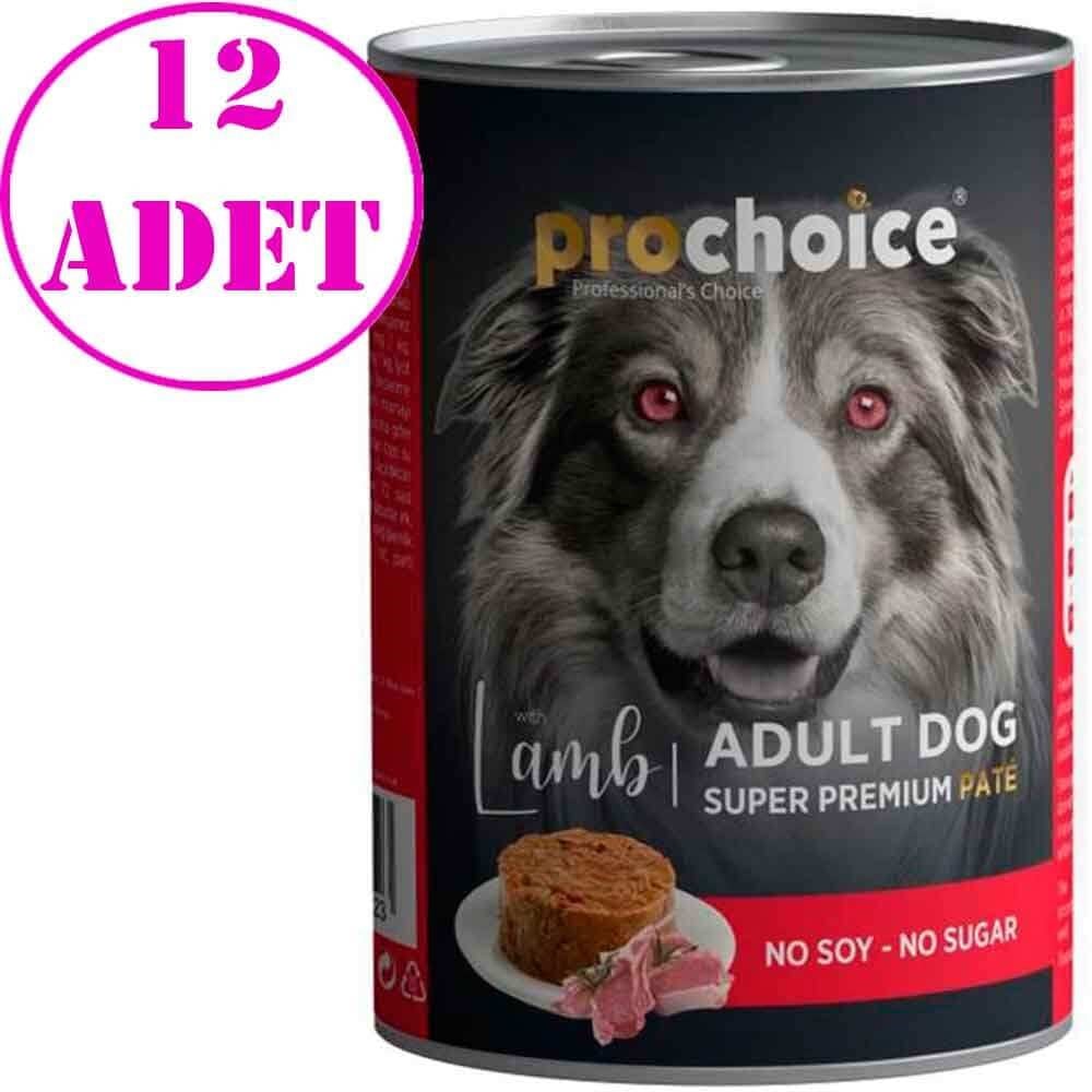 Pro Choice Kuzu Etli Pate Köpek Konservesi 400 Gr 12 AD 32129908 Pro Choice Yetişkin Köpek Konserveleri Amazon Pet Center