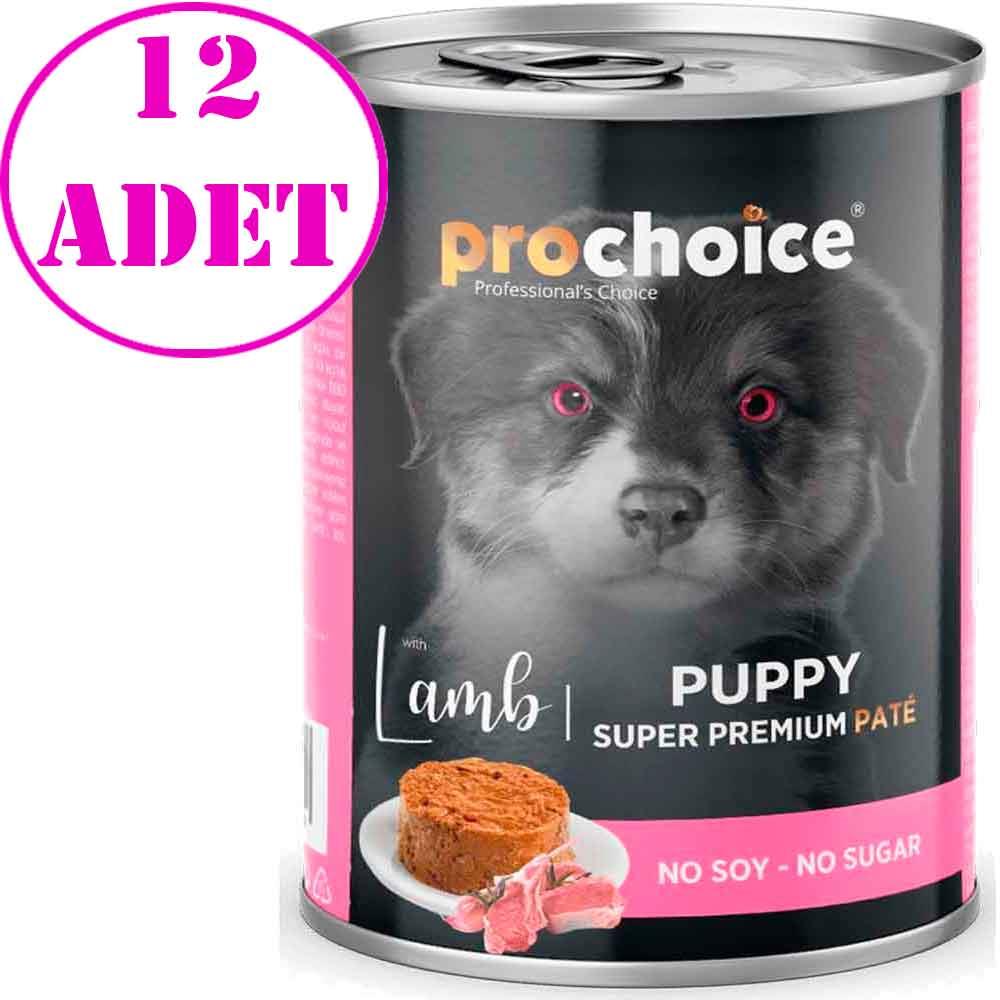 Pro Choice Kuzu Etli Püre Yavru Köpek Konservesi 400 Gr 12 AD 32129861 Amazon Pet Center