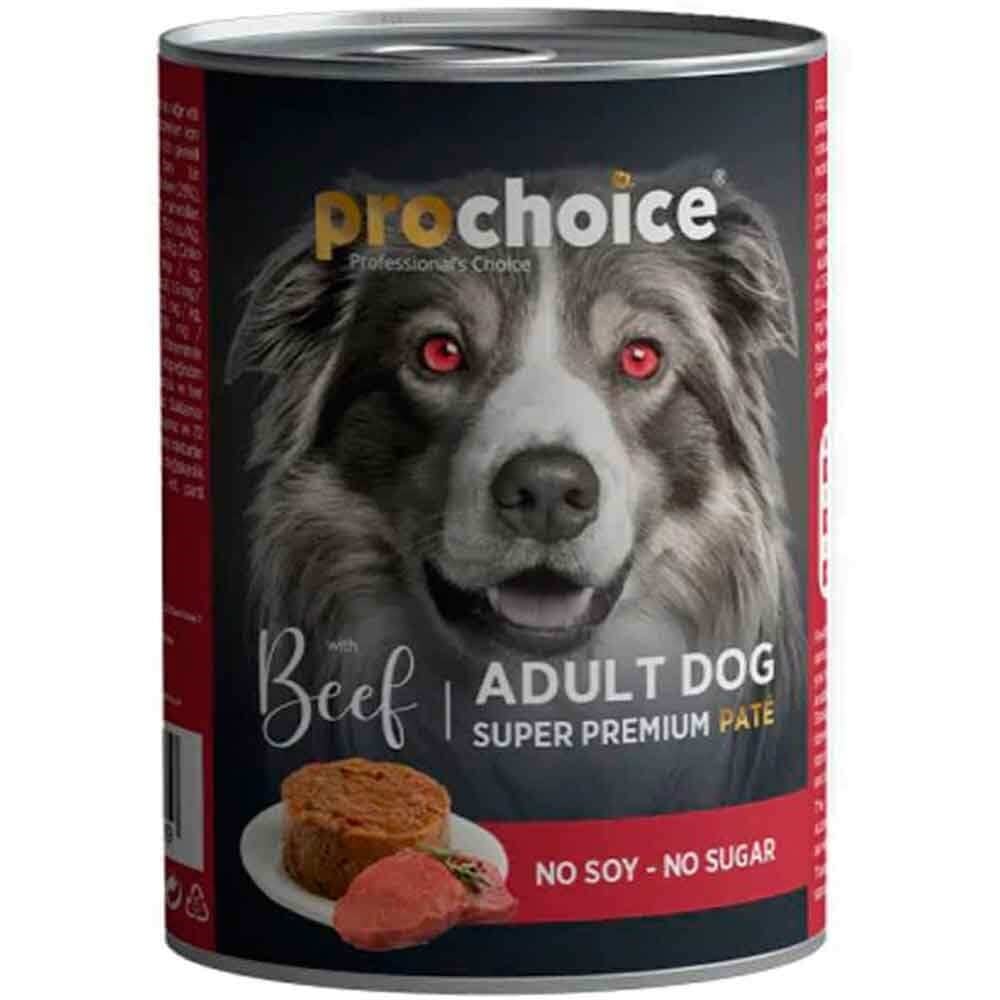Pro Choice Sığır Etli Ezme Köpek Konservesi 400 Gr 8681465603009 Pro Choice Yetişkin Köpek Konserveleri Amazon Pet Center