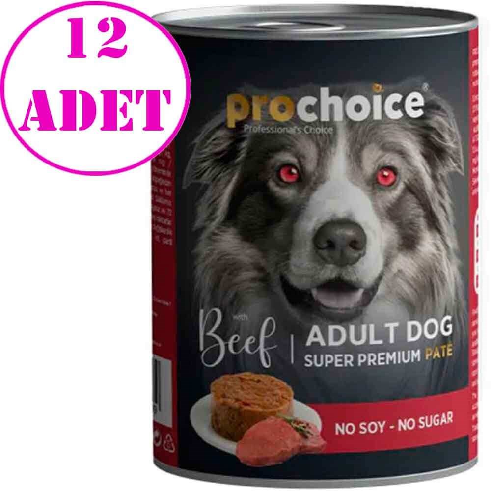 Pro Choice Sığır Etli Ezme Köpek Konservesi 400 Gr 12 AD 32129885 Pro Choice Yetişkin Köpek Konserveleri Amazon Pet Center