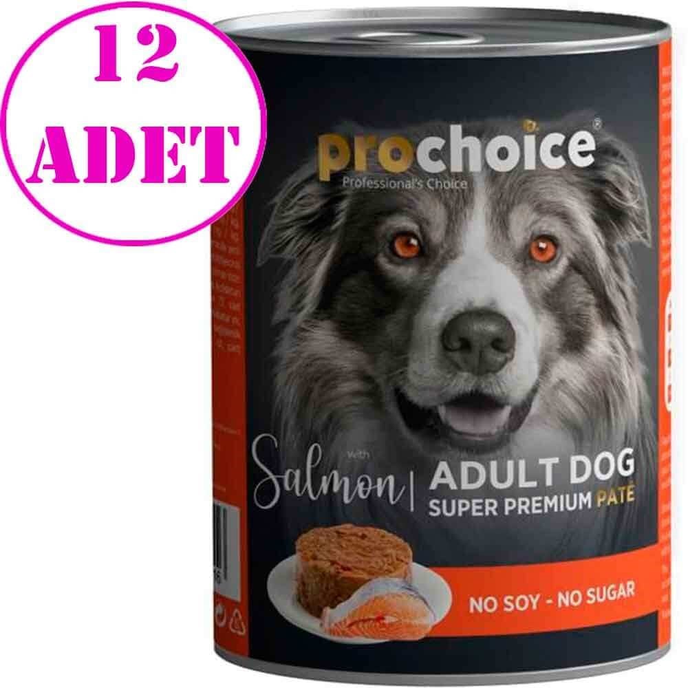 Pro Choice Somonlu Pate Köpek Konservesi 400 Gr 12 AD 32129892 Pro Choice Yetişkin Köpek Konserveleri Amazon Pet Center