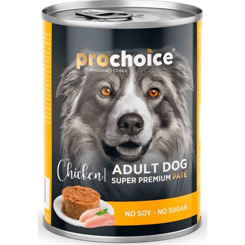 Pro Choice Tavuklu Ezme Köpek Konservesi 400 Gr 8681465602996 Pro Choice Yetişkin Köpek Konserveleri Amazon Pet Center