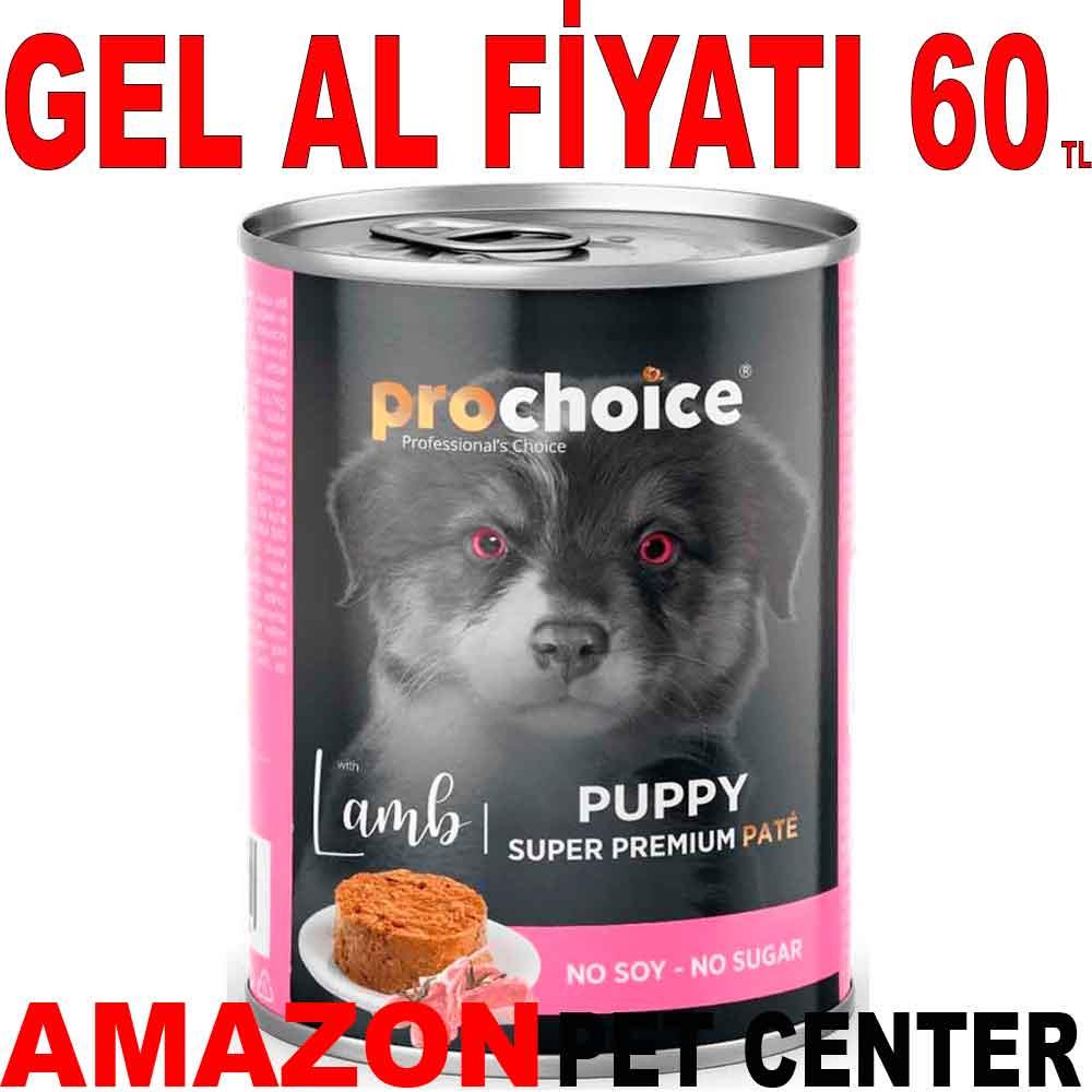 Pro Choice Yavru Köpek Konservesi Kuzu Etli Ezme 400 Gr 21661006 Amazon Pet Center